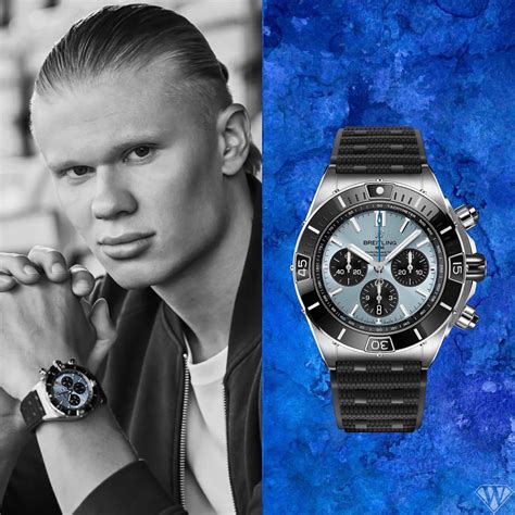 breitling werbung haaland|erling haaland Breitling.